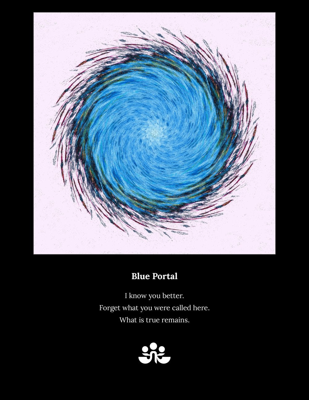 JK Haiku No. 004 — Blue Portal