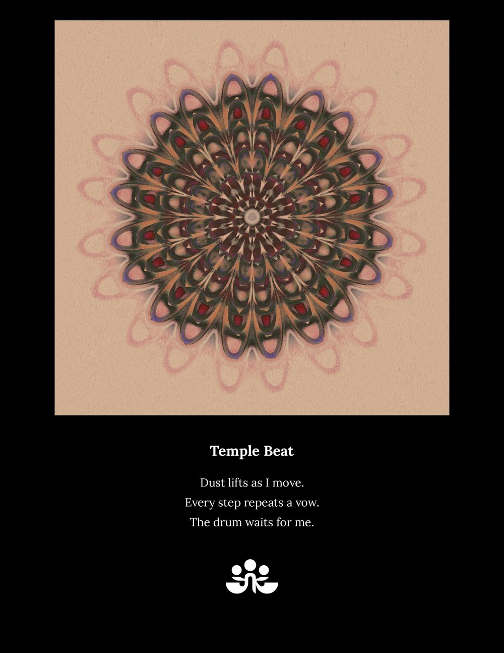JK Haiku No. 060 — Temple Beat